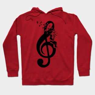 Treble Clef - Bassoon Hoodie